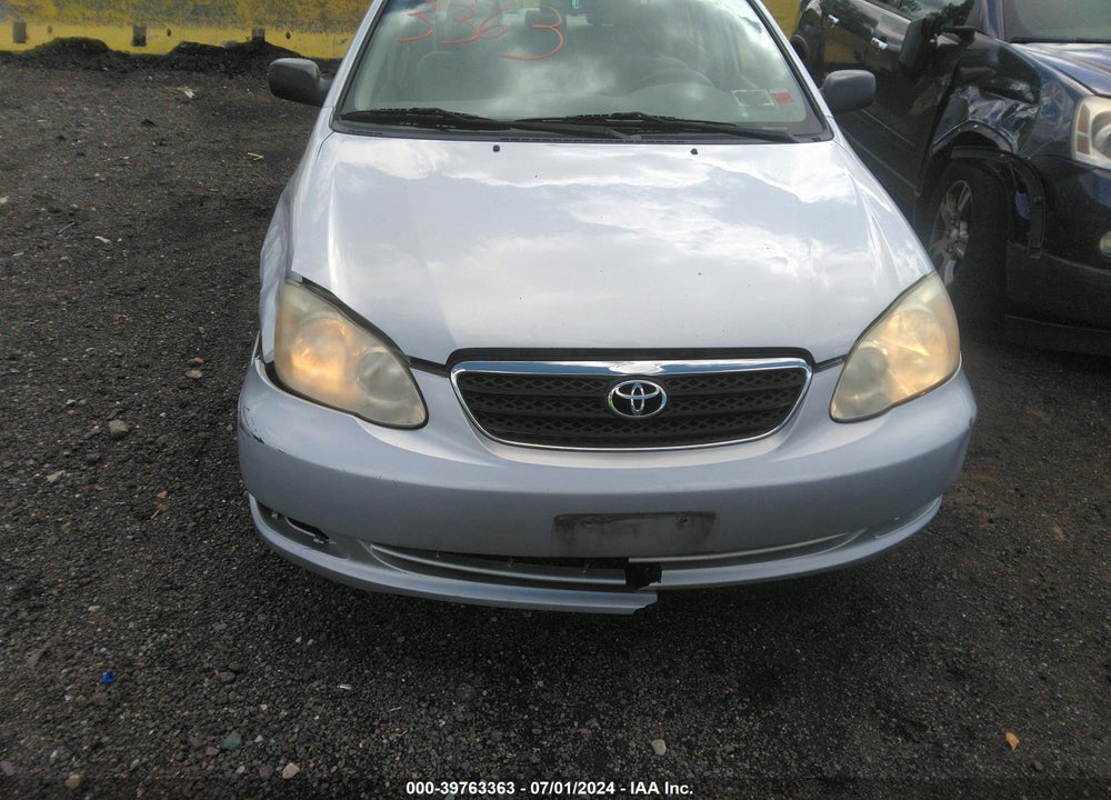 2008 TOYOTA COROLLA CE VIN: 2T1BR32E48C887662