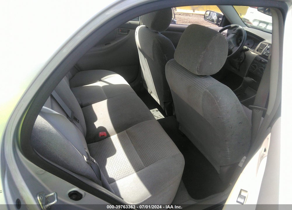 2008 TOYOTA COROLLA CE VIN: 2T1BR32E48C887662