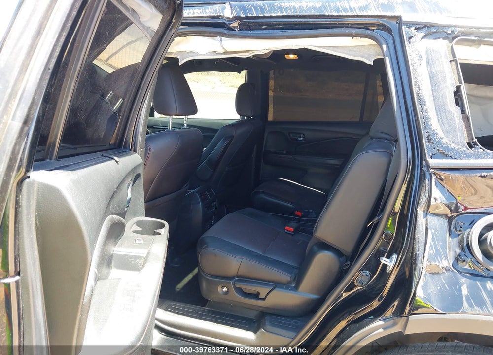 2022 HONDA PILOT AWD BLACK EDITION VIN: 5FNYF6H72NB059758