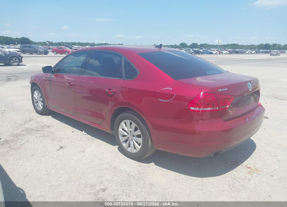 2015 VOLKSWAGEN PASSAT 1.8T WOLFSBURG EDITION VIN: 1VWAT7A38FC014424