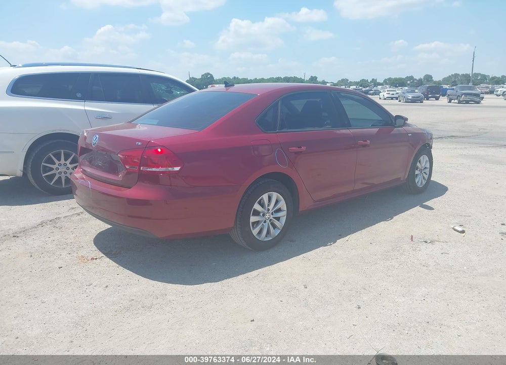 2015 VOLKSWAGEN PASSAT 1.8T WOLFSBURG EDITION VIN: 1VWAT7A38FC014424