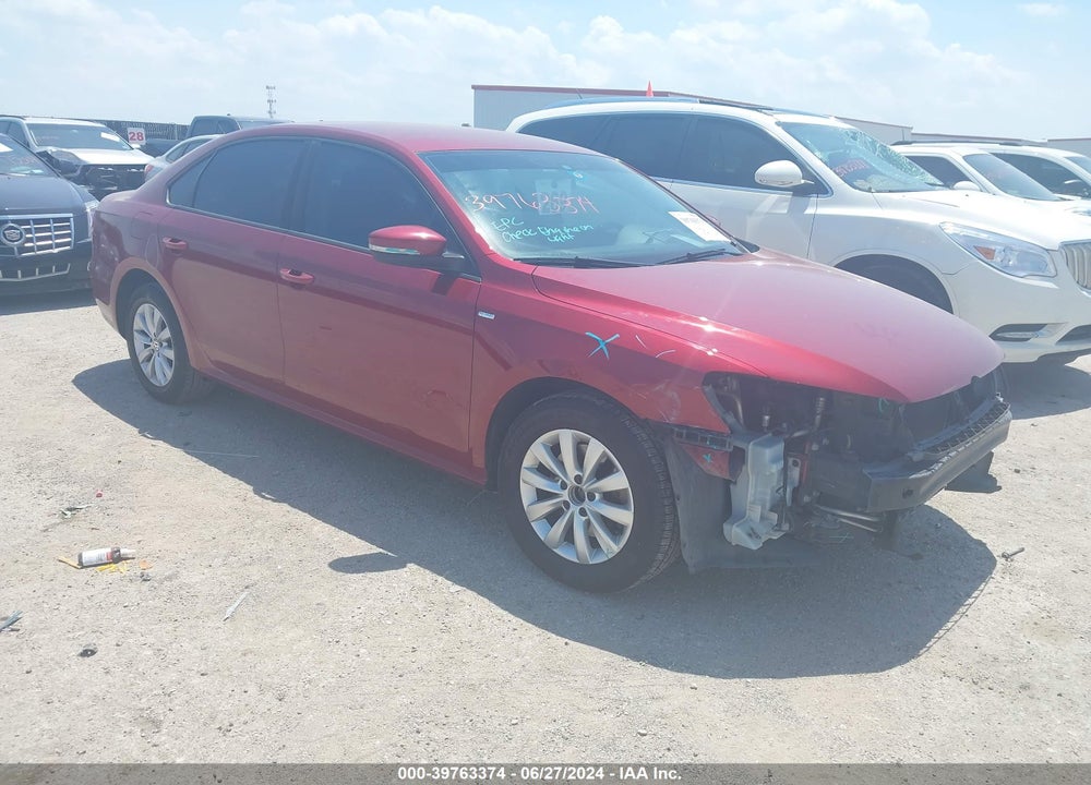 2015 VOLKSWAGEN PASSAT 1.8T WOLFSBURG EDITION VIN: 1VWAT7A38FC014424