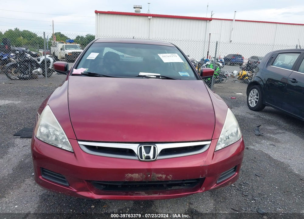 2006 HONDA ACCORD 2.4 SE VIN: 1HGCM56396A008456