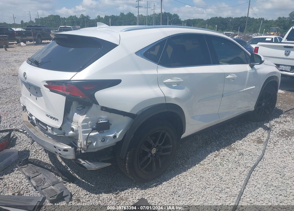 2016 LEXUS NX 200T VIN: JTJBARBZ2G2083142