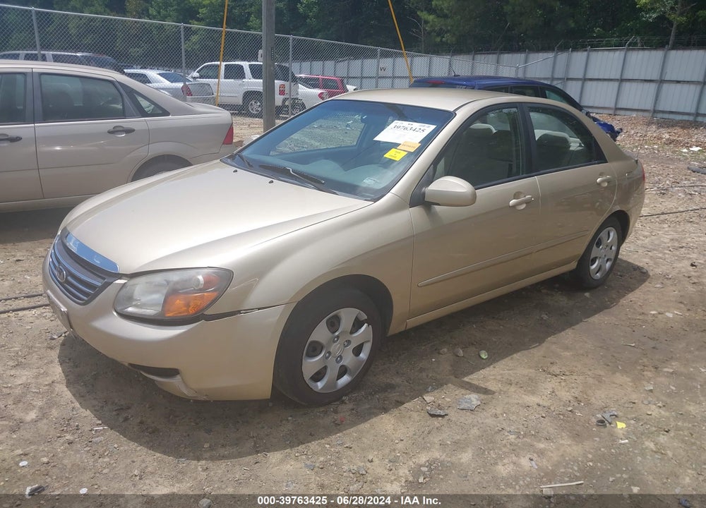 2009 KIA SPECTRA EX VIN: KNAFE221695650459