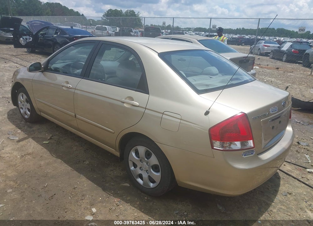 2009 KIA SPECTRA EX VIN: KNAFE221695650459