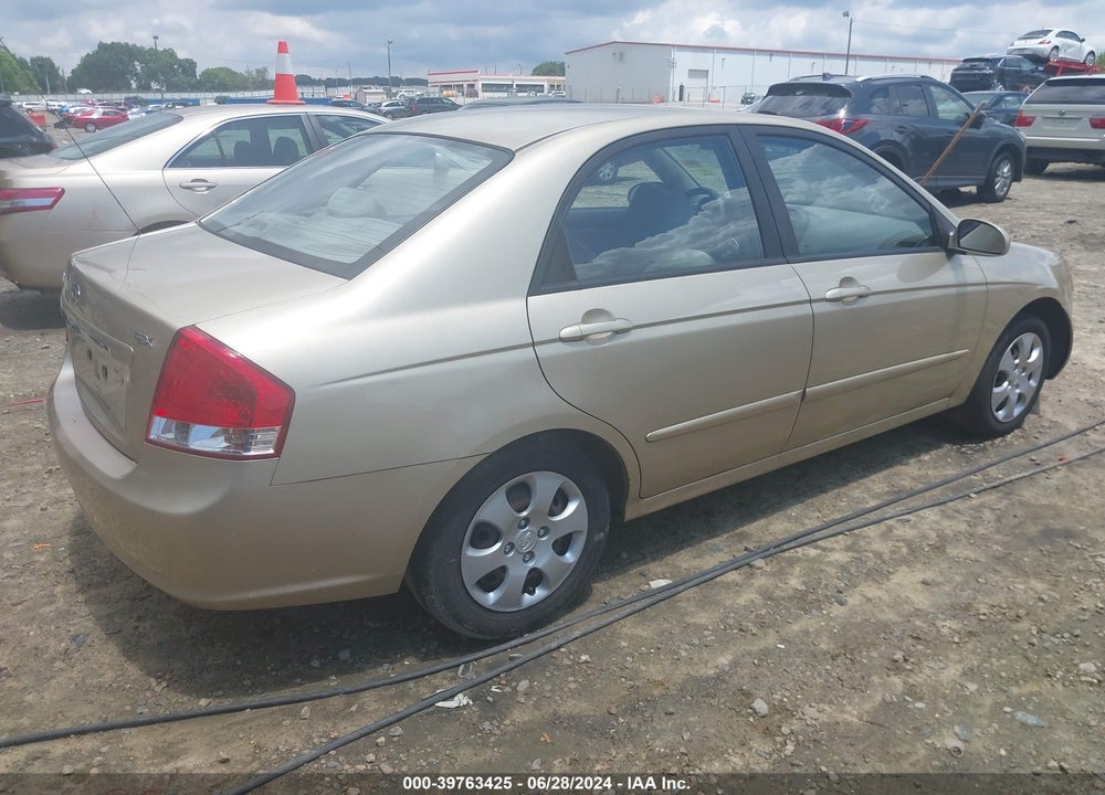 2009 KIA SPECTRA EX VIN: KNAFE221695650459