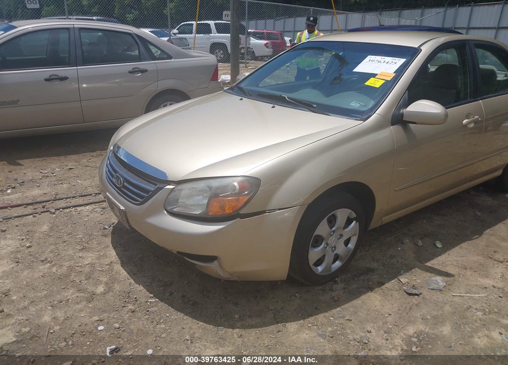 2009 KIA SPECTRA EX VIN: KNAFE221695650459