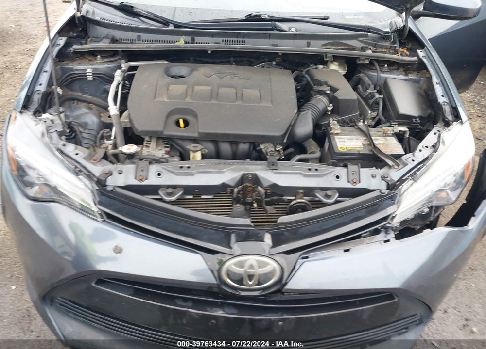 2017 TOYOTA COROLLA LE VIN: 2T1BURHE5HC902534