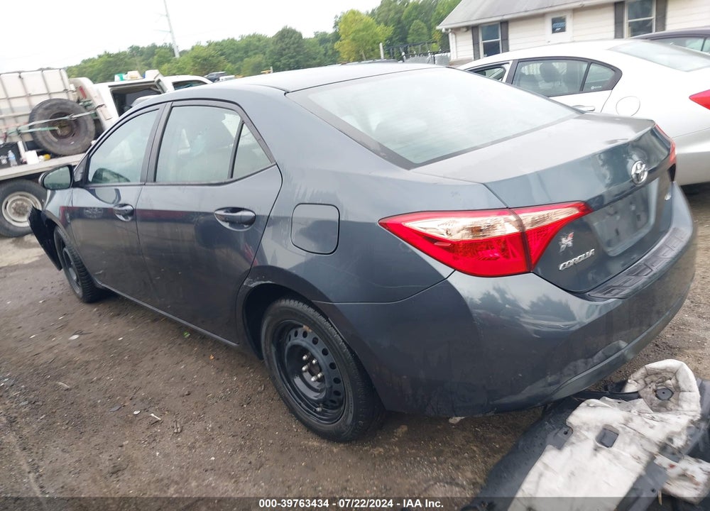 2017 TOYOTA COROLLA LE VIN: 2T1BURHE5HC902534
