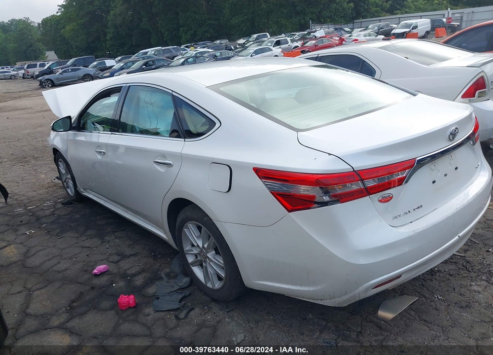2014 TOYOTA AVALON XLE VIN: 4T1BK1EB6EU100831