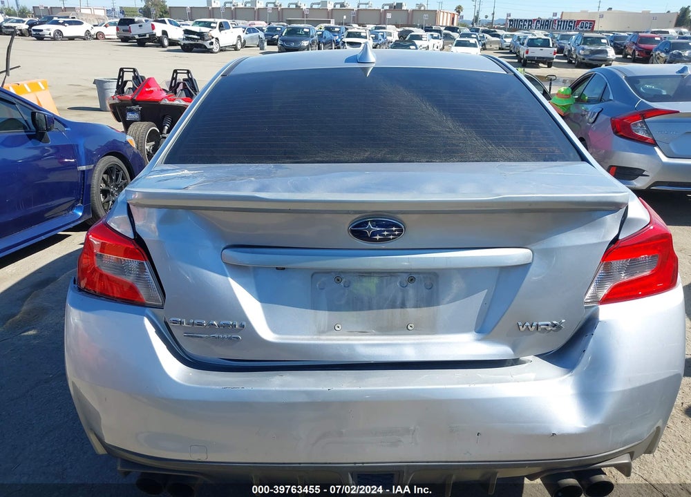 2015 SUBARU WRX LIMITED VIN: JF1VA1G62F8816940