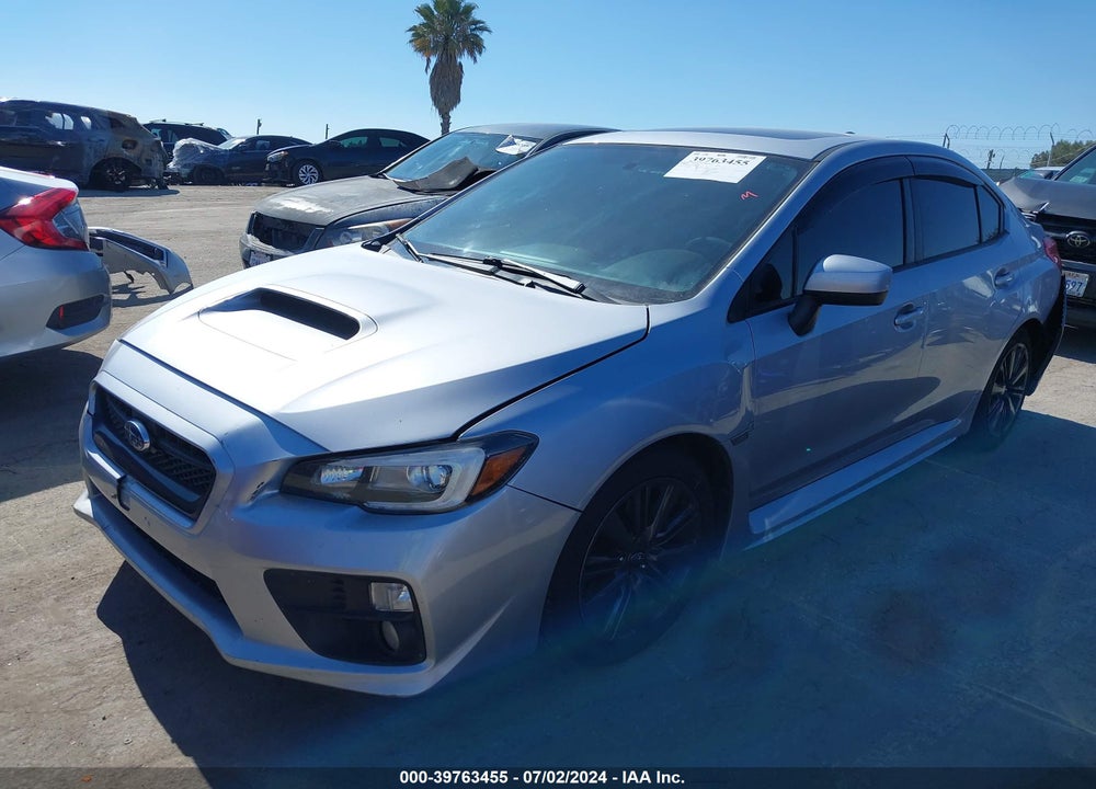 2015 SUBARU WRX LIMITED VIN: JF1VA1G62F8816940