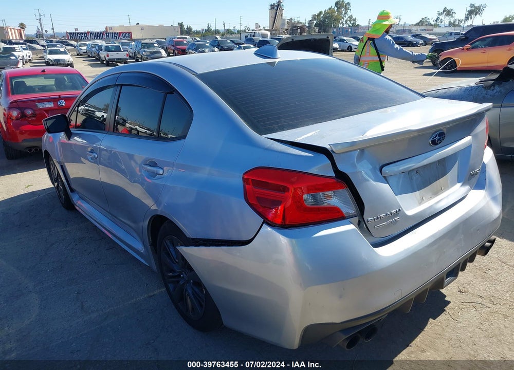 2015 SUBARU WRX LIMITED VIN: JF1VA1G62F8816940