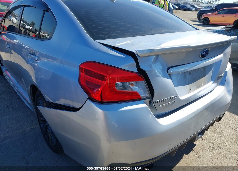 2015 SUBARU WRX LIMITED VIN: JF1VA1G62F8816940