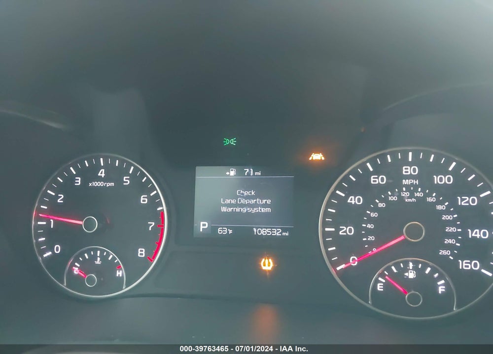 2019 KIA OPTIMA LX VIN: 5XXGT4L38KG363375