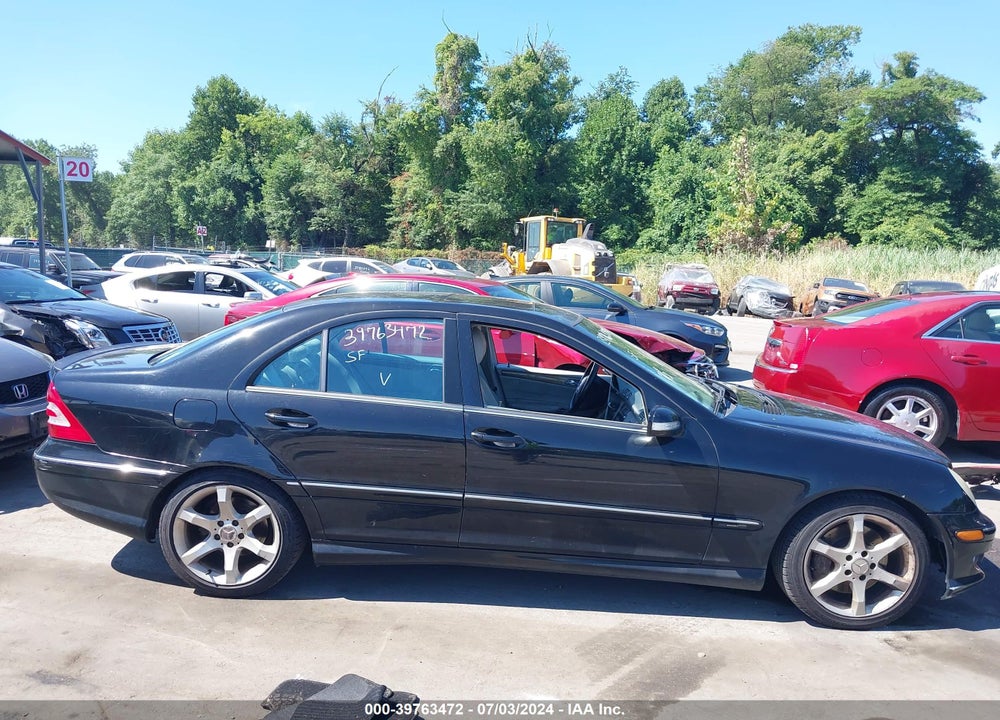 2007 MERCEDES-BENZ C 230 SPORT VIN: WDBRF52H87E023141