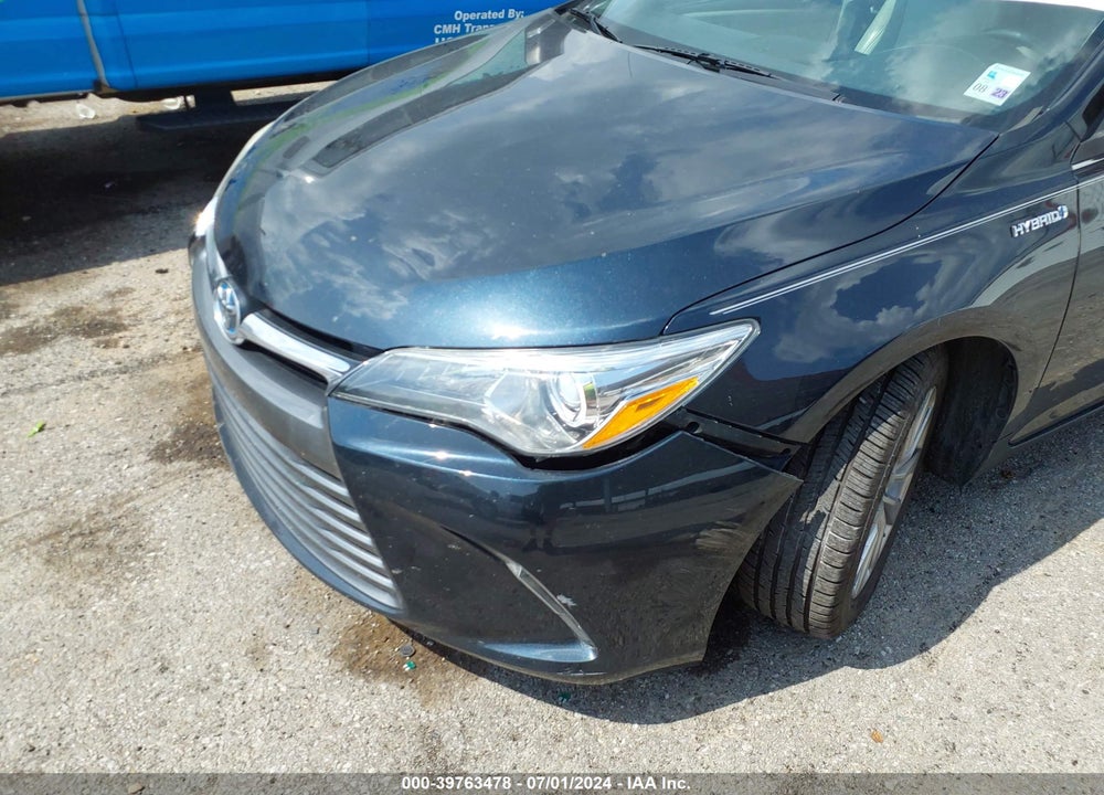 2015 TOYOTA CAMRY HYBRID XLE VIN: 4T1BD1FK2FU160048