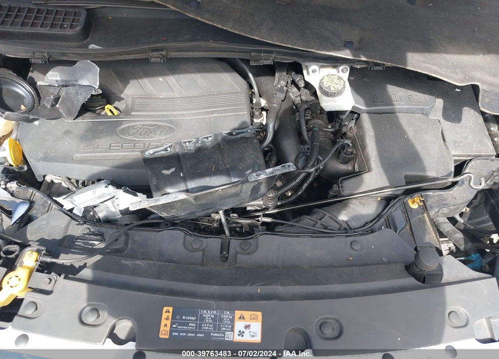 2018 FORD ESCAPE SEL VIN: 1FMCU0HD7JUC71782