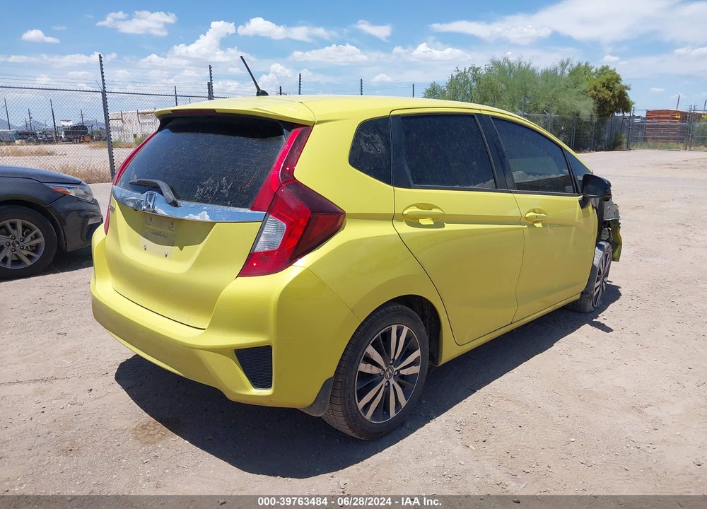 2016 HONDA FIT EX VIN: JHMGK5H72GX017180