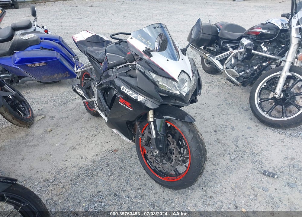 2008 SUZUKI GSX-R600 VIN: JS1GN7EA082101222