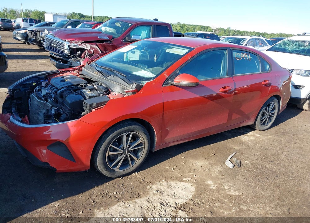 2022 KIA FORTE LXS VIN: 3KPF24AD7NE416512