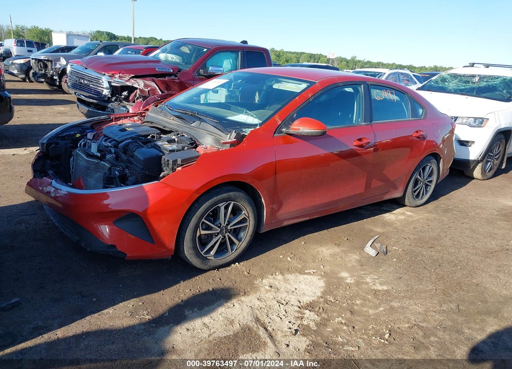 2022 KIA FORTE LXS VIN: 3KPF24AD7NE416512