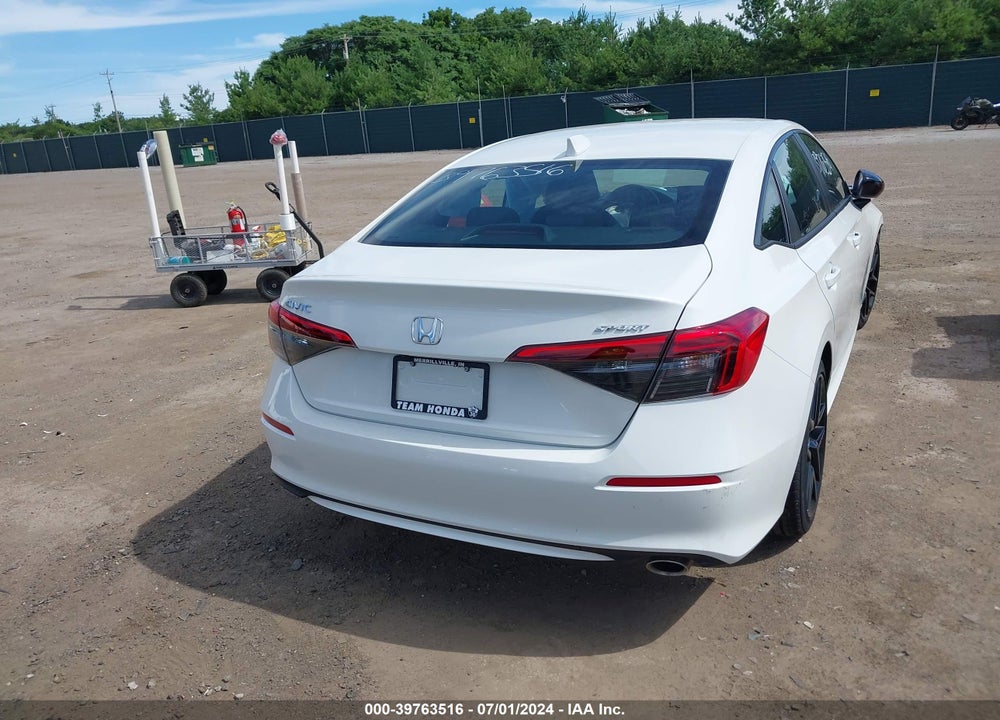 2024 HONDA CIVIC SPORT VIN: 2HGFE2F50RH564767