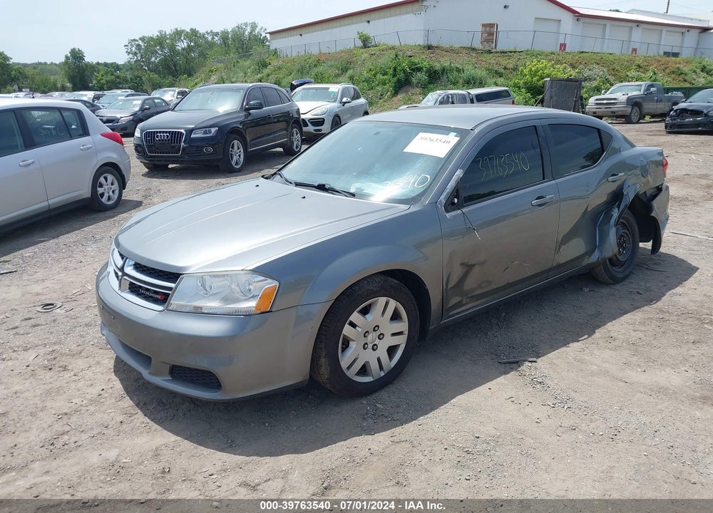 2012 DODGE AVENGER SE VIN: 1C3CDZAB1CN220264
