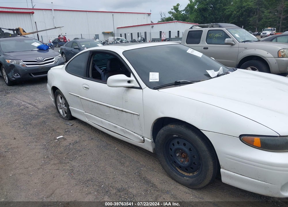 1997 PONTIAC GRAND PRIX GT VIN: 1G2WP1213VF344190