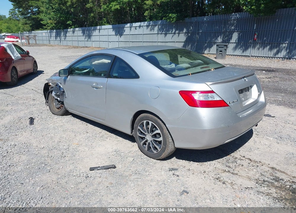 2008 HONDA CIVIC LX VIN: 2HGFG12678H554920