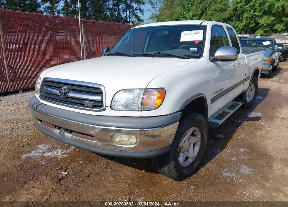 2002 TOYOTA TUNDRA SR5 V8 VIN: 5TBRT34142S273938