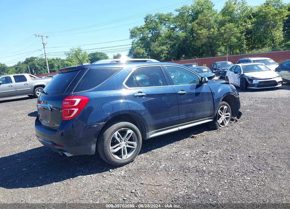 2017 CHEVROLET EQUINOX PREMIER VIN: 2GNFLGE34H6161619