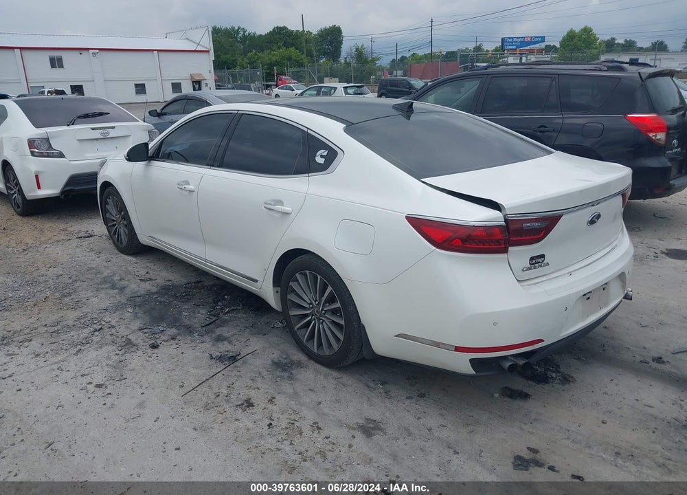 2017 KIA CADENZA TECHNOLOGY VIN: KNALC4J14H5061012