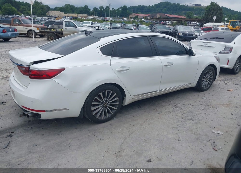 2017 KIA CADENZA TECHNOLOGY VIN: KNALC4J14H5061012