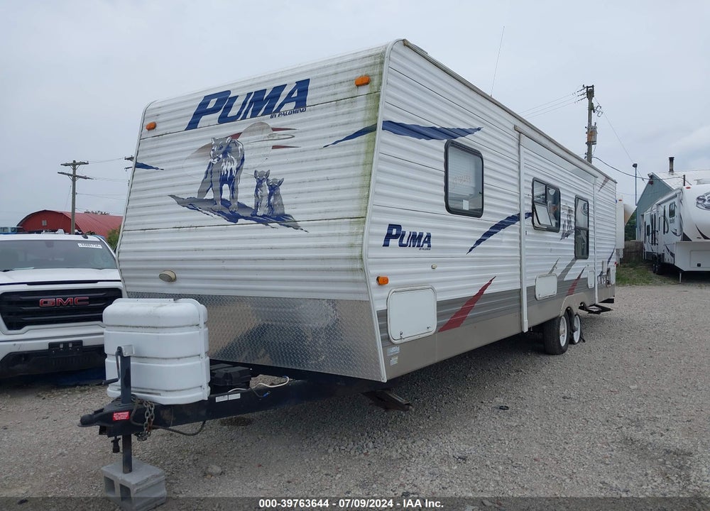 2008 PALOMINO OTHER VIN: 4X4TPUF248P014778
