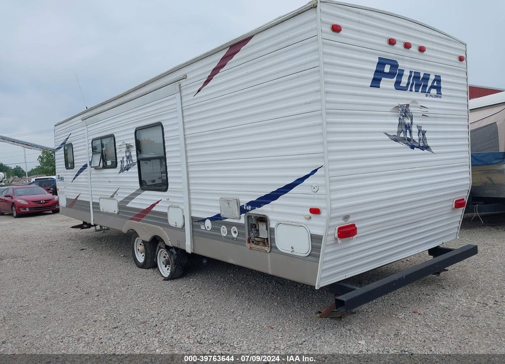 2008 PALOMINO OTHER VIN: 4X4TPUF248P014778