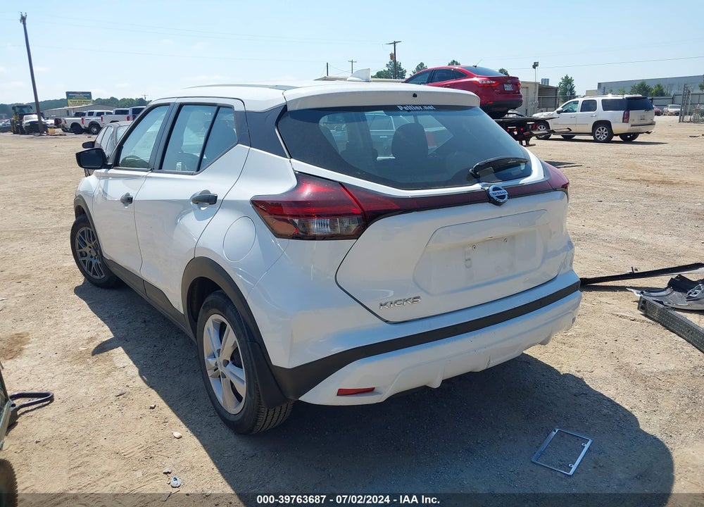2021 NISSAN KICKS S XTRONIC CVT VIN: 3N1CP5BVXML537565