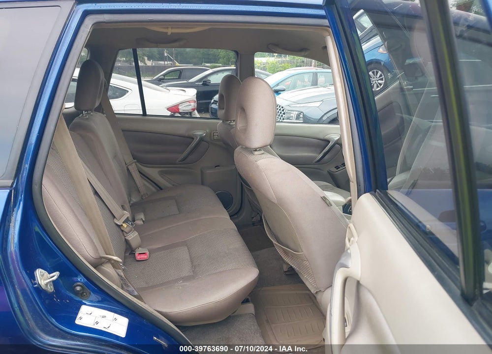 2005 TOYOTA RAV4 VIN: JTEHD20V850044734