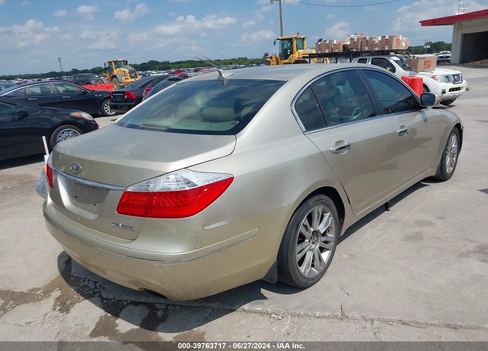2010 HYUNDAI GENESIS 3.8 VIN: KMHGC4DE9AU093495
