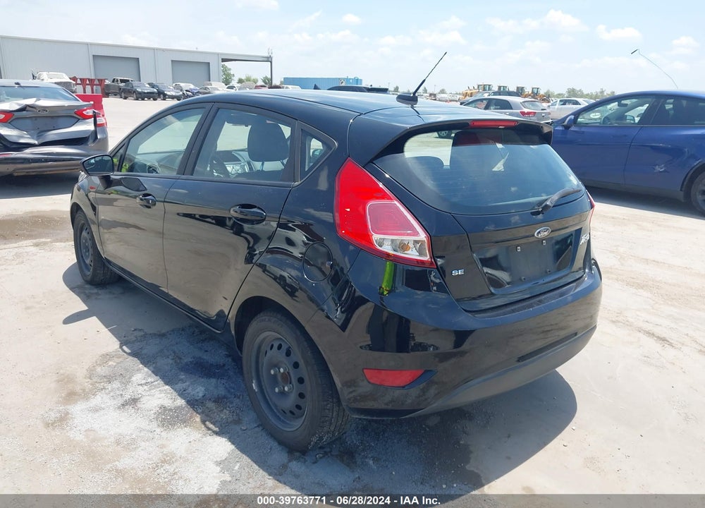 2017 FORD FIESTA SE VIN: 3FADP4EJ8HM137501