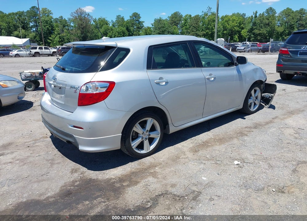 2009 TOYOTA MATRIX S VIN: 2T1KE40E29C016183