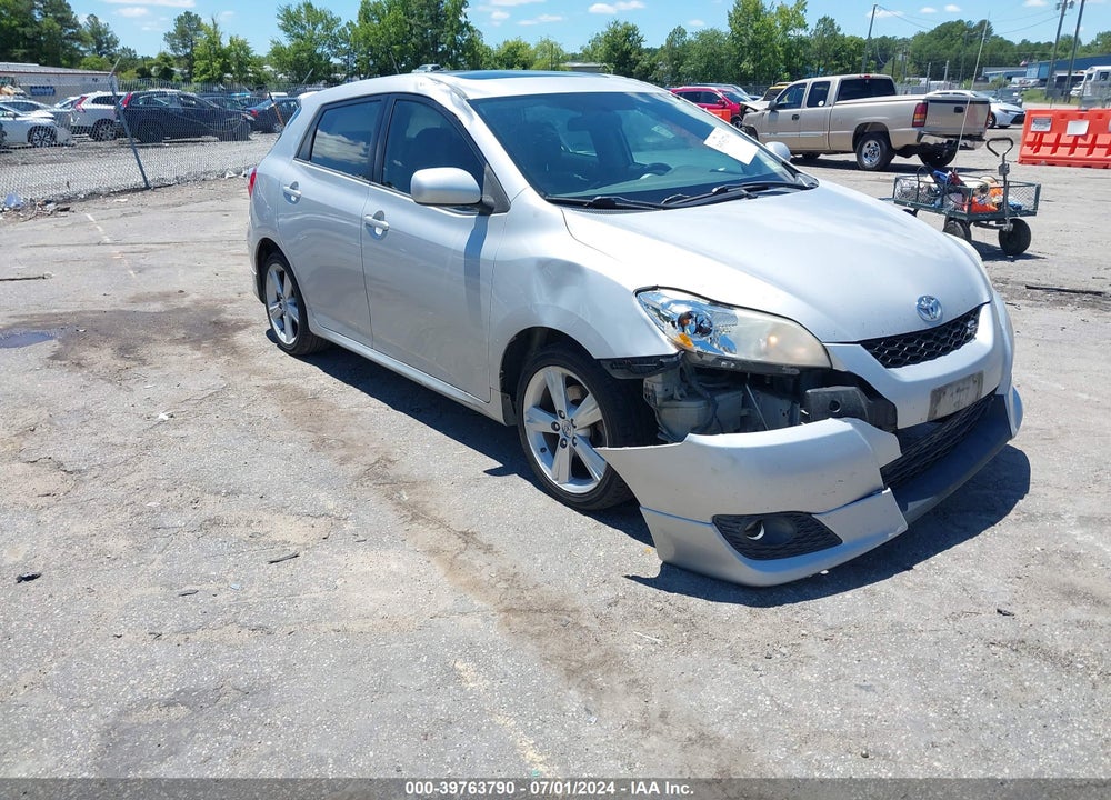 2009 TOYOTA MATRIX S VIN: 2T1KE40E29C016183
