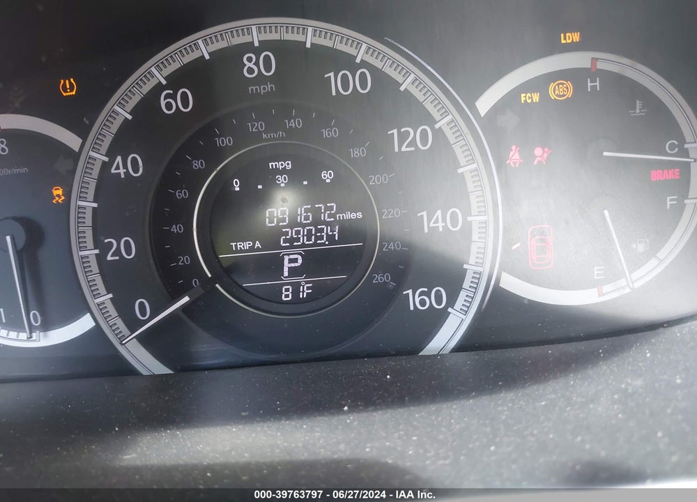 2015 HONDA ACCORD EX-L V-6 VIN: 1HGCR3F80FA033036