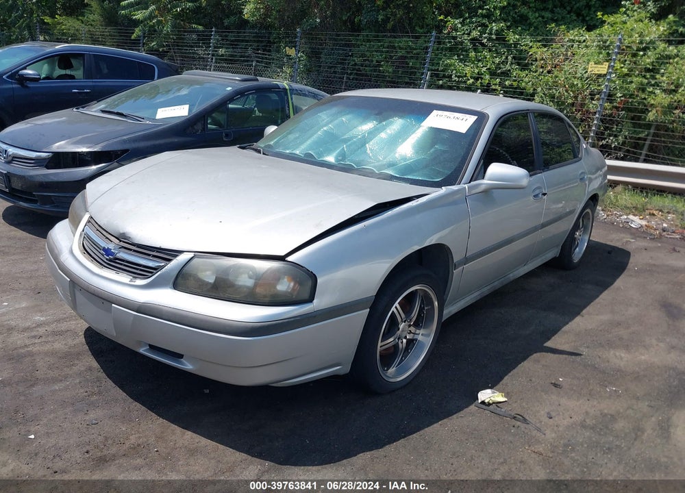 2004 CHEVROLET IMPALA POLICE VIN: 2G1WF55K149364061