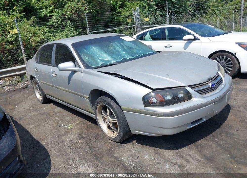 2004 CHEVROLET IMPALA POLICE VIN: 2G1WF55K149364061