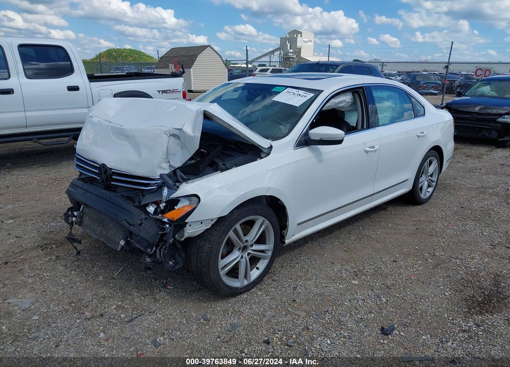 2015 VOLKSWAGEN PASSAT 1.8T SE VIN: 1VWBT7A33FC062367
