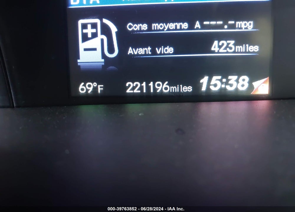 2013 HONDA CIVIC HF VIN: 2HGFB2F68DH557849