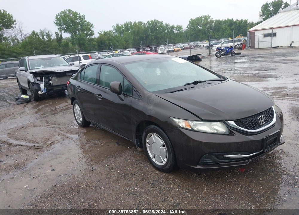 2013 HONDA CIVIC HF VIN: 2HGFB2F68DH557849