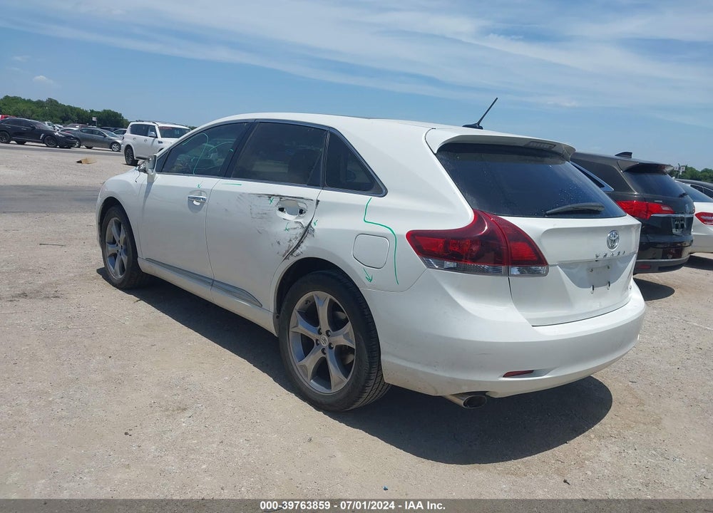 2013 TOYOTA VENZA XLE V6 VIN: 4T3ZK3BB3DU063001